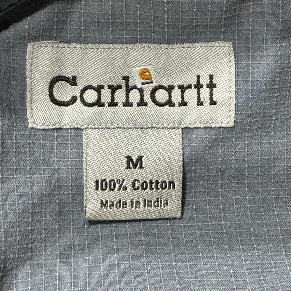 Carhartt men’s medium  short sleeve button down shirt - Picture 3 of 9